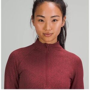 Lululemon Rest Less Cropped Half-Zip
